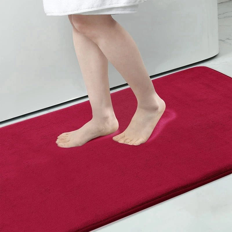 Elara Haus Bath Mat - Velvet Memory Foam Non Slip Bathroom Mats 12