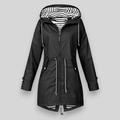 Image of Dames Anorak Regenjas met Capuchon
