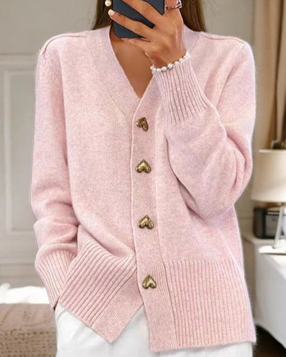 Image of Dames Cardigan met Knoopsluiting