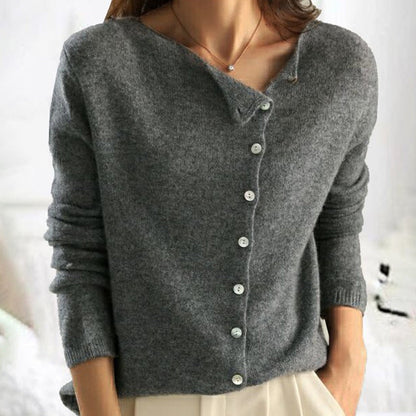 Image of Dames Cardigan met Knopen - Relaxed Fit