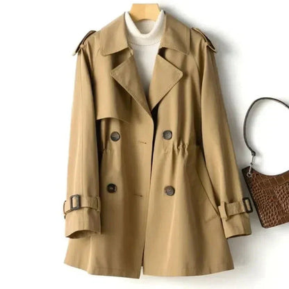 Image of Dames Double-Breasted Trenchcoat