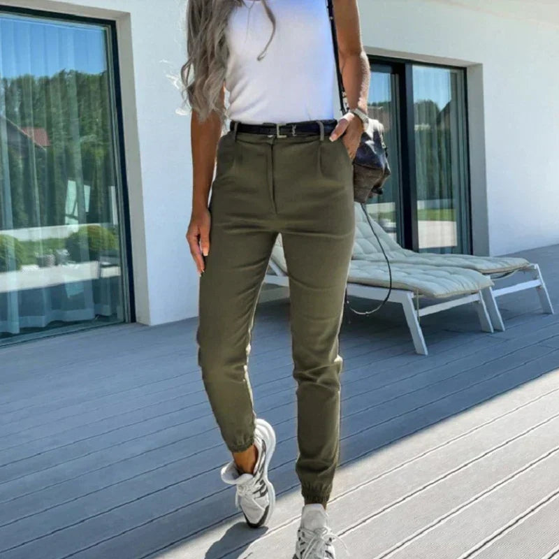 Image of Dames High-Waisted Joggingbroek