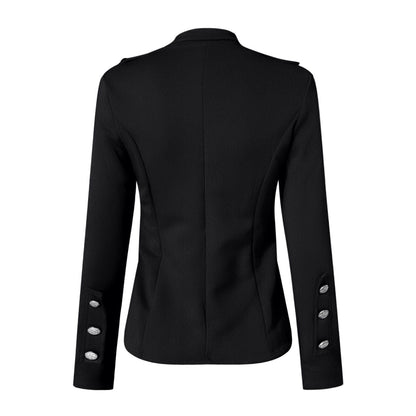 Image of Dames Military Jacket met Knoopsluiting