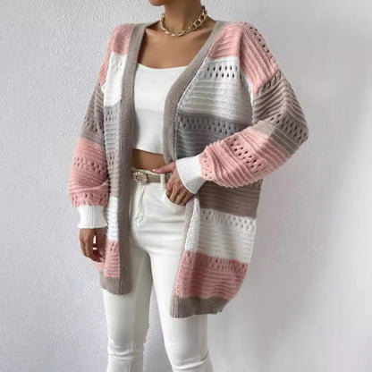 Image of Dames Open Vest Gebreid Vest