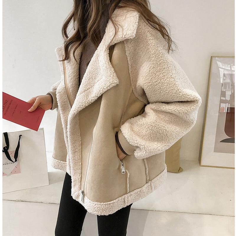 Image of Dames Sherpa Aviator Jas
