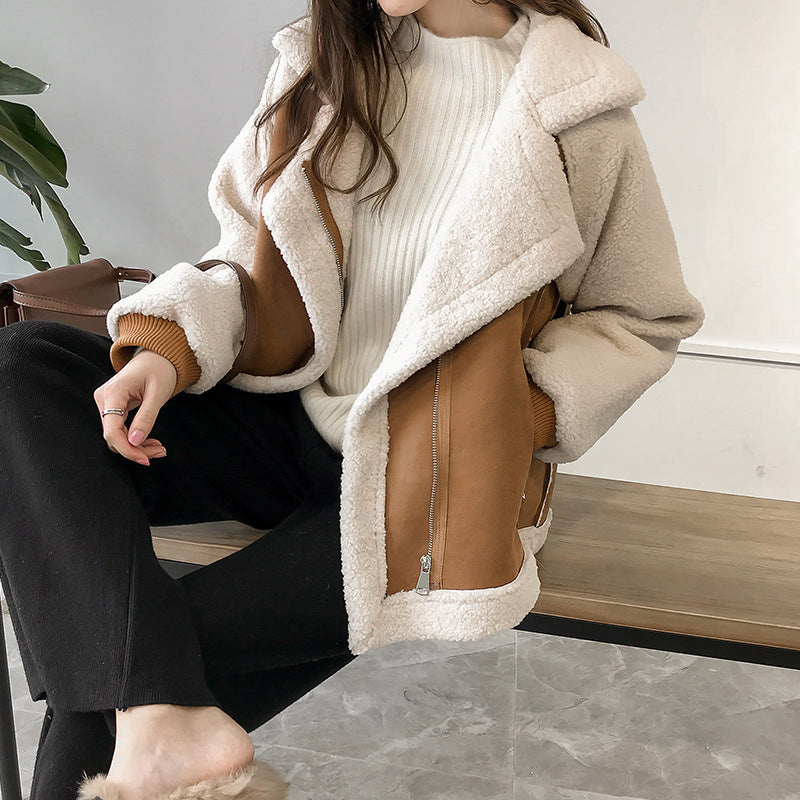 Image of Dames Sherpa Aviator Jas