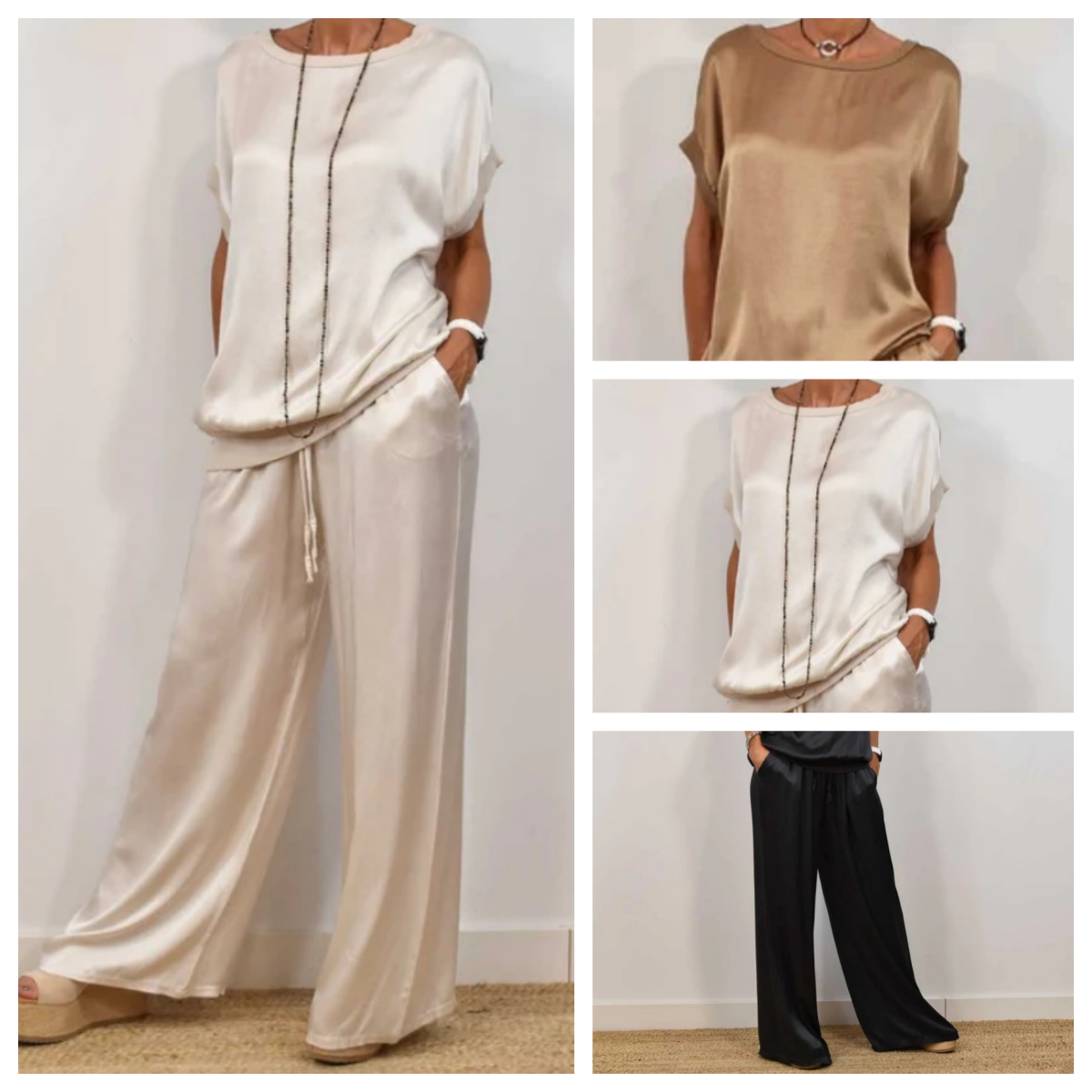 Image of Dames Wijde Pijpen Broek Set