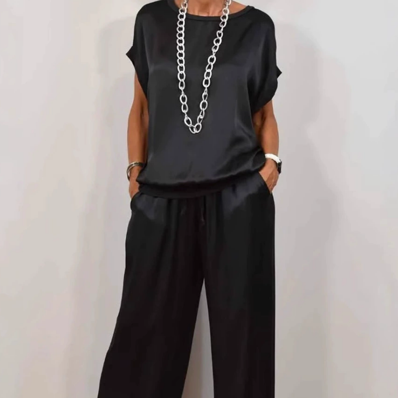 Image of Dames Wijde Pijpen Broek Set