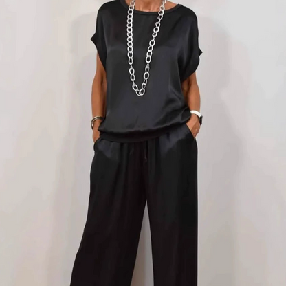 Image of Dames Wijde Pijpen Broek Set