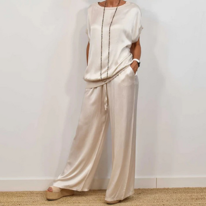 Image of Dames Wijde Pijpen Broek Set