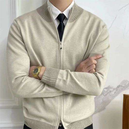Image of Heren Cardigan met Volledige Rits