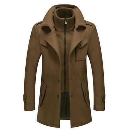 Image of Heren Double-Breasted Pea Coat