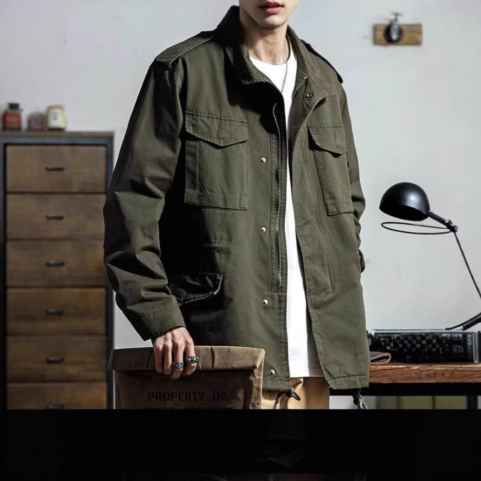 Image of Heren Field Militaire Jas