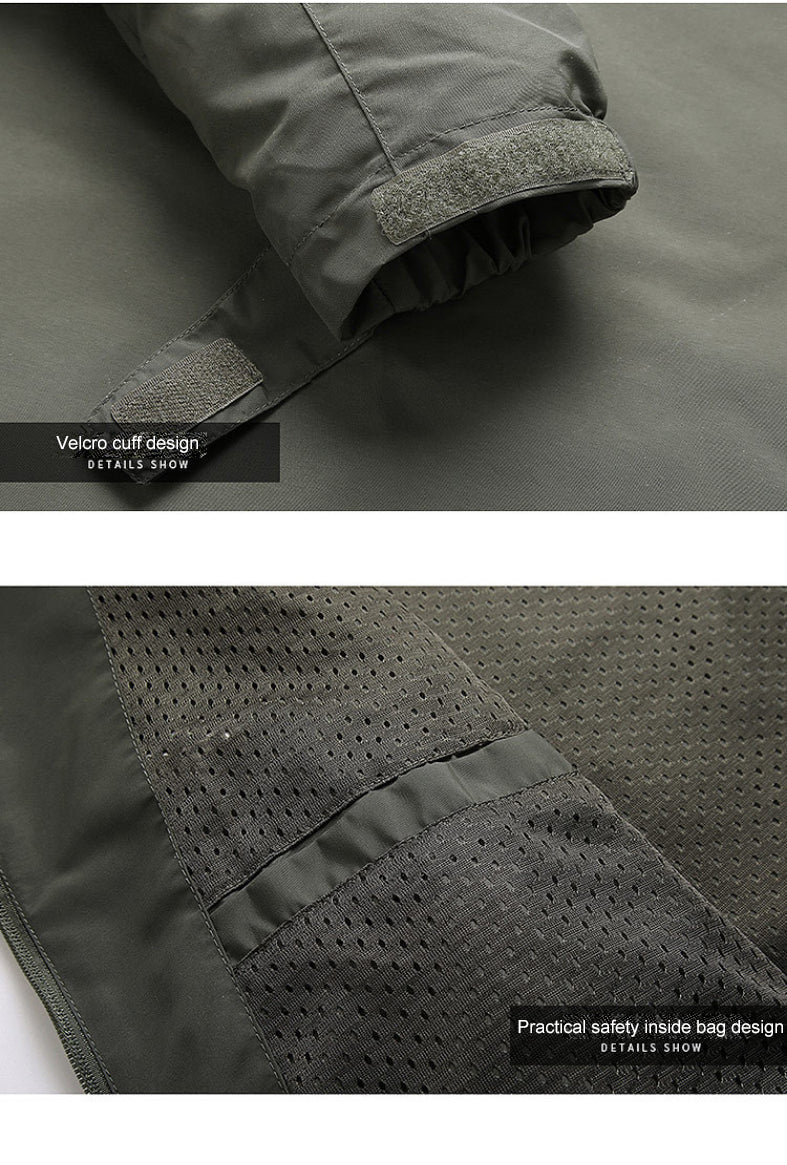 Image of Heren Hooded Full Zip Jacket
