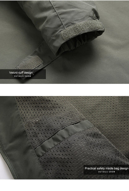 Image of Heren Hooded Full Zip Jacket