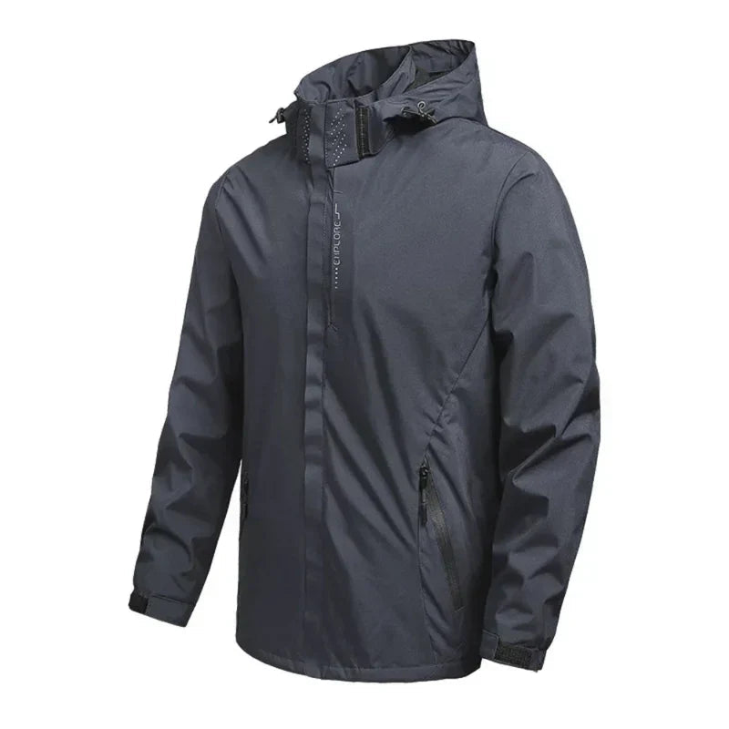 Image of Heren Hooded Lichtgewicht Jas