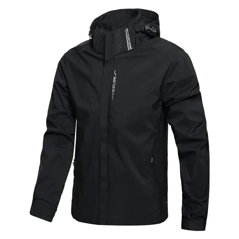 Image of Heren Hooded Lichtgewicht Jas