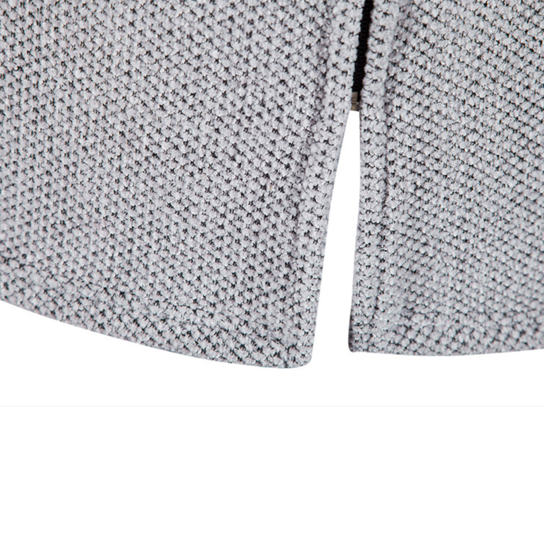 Image of Heren Longline Hooded Zip-Up Jas