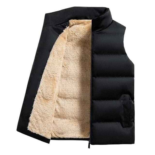 Image of Heren Puffer Mouwloze Jas