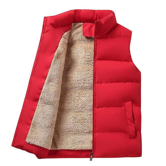 Image of Heren Puffer Mouwloze Jas
