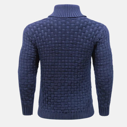 Image of Heren Shawl Collar Gebreide Trui