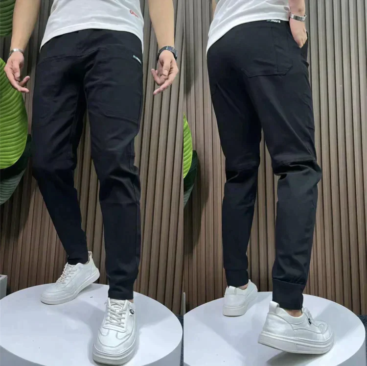 Image of Heren Slim-Fit Cargobroek