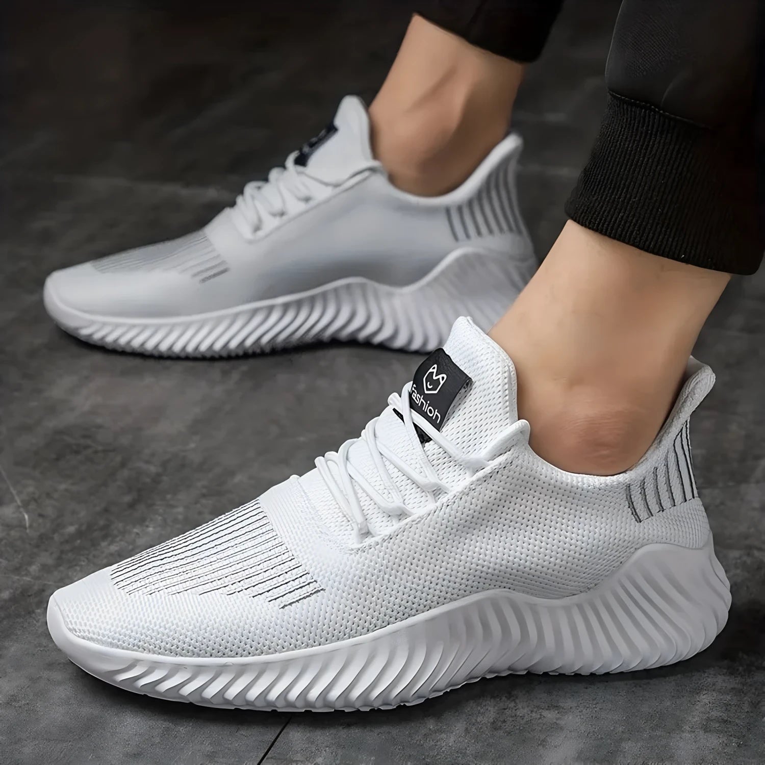 Image of Heren Veterschoenen Hardloopsneakers