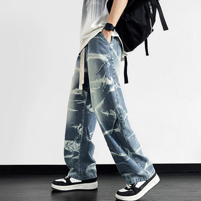 Image of Lawrence | Heren Wijde Pijpen Casual Broek