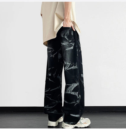 Image of Lawrence | Heren Wijde Pijpen Casual Broek